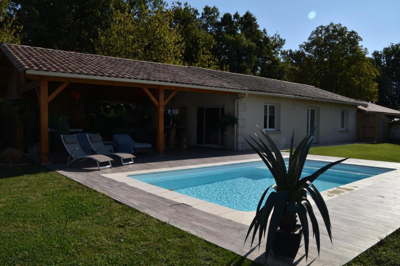 Villa Le Refuge des Épicuriens Eymet Esterno foto