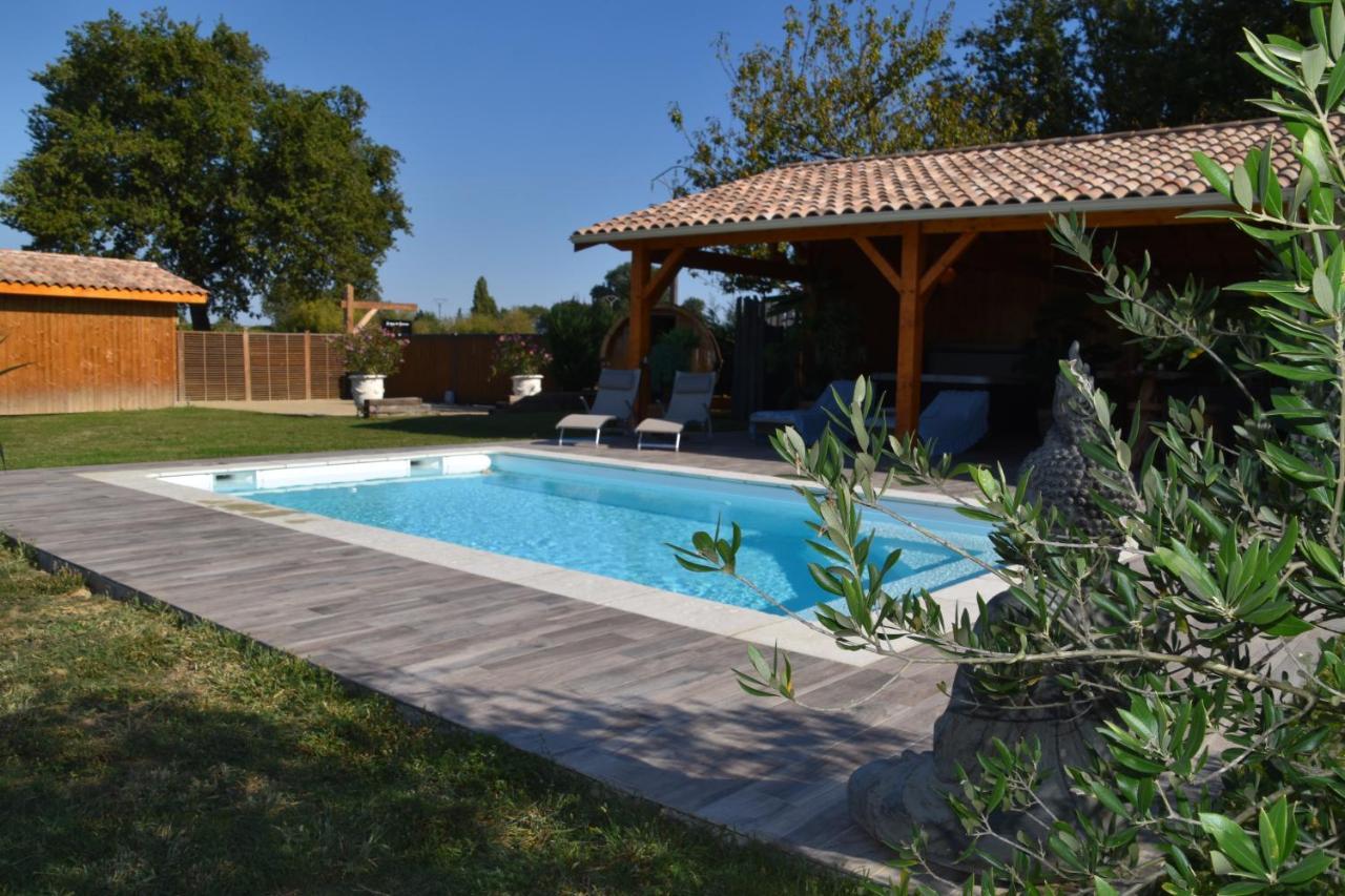 Villa Le Refuge des Épicuriens Eymet Esterno foto